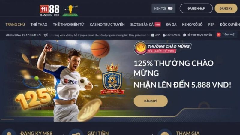Link Vào M88 Không Bị Chặn Mới Nhất 2026