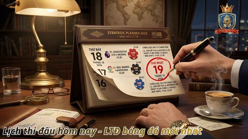 Lịch Thi Đấu Bóng Đá Mới Nhất Hôm Nay