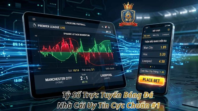Tỷ Số Trực Tuyến Bóng Đá Nhà Cái Uy Tín Cực Chuẩn